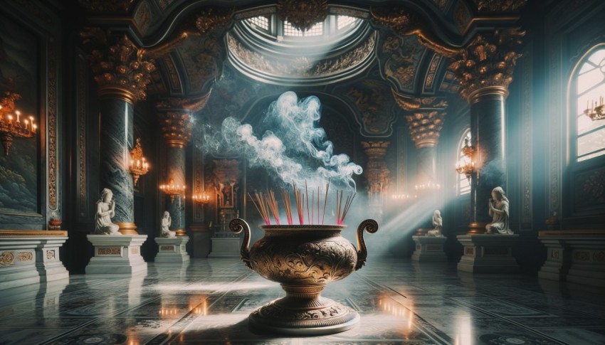 The religious rituals of Buddhists.