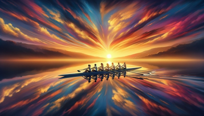 A serene village tucked away in the mountains, featuring cozy cottages, winding cobblestone streets.