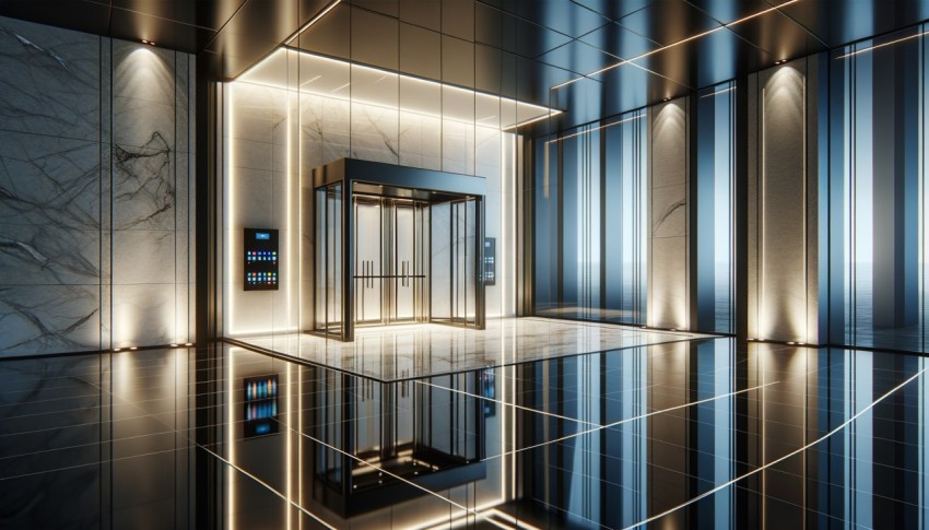 The skyscrapers visible from every corner of the city show the development in architecture.