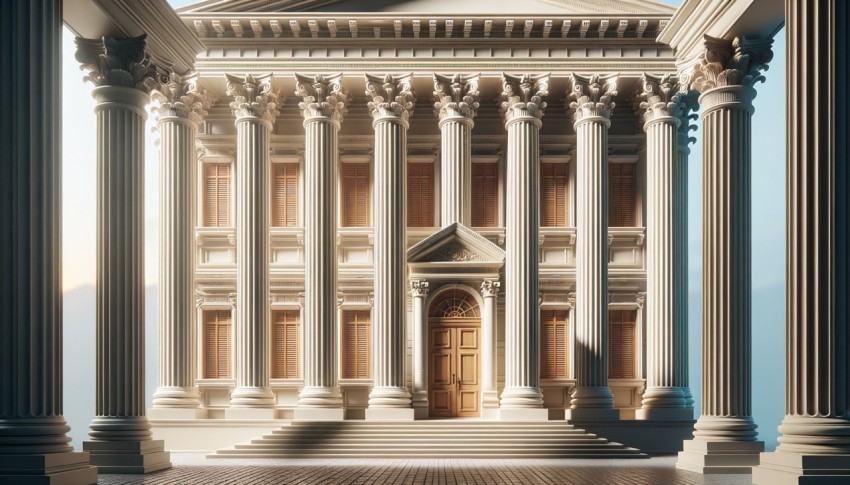 Mansions in upscale neighborhoods have a mix of classic and modern design.