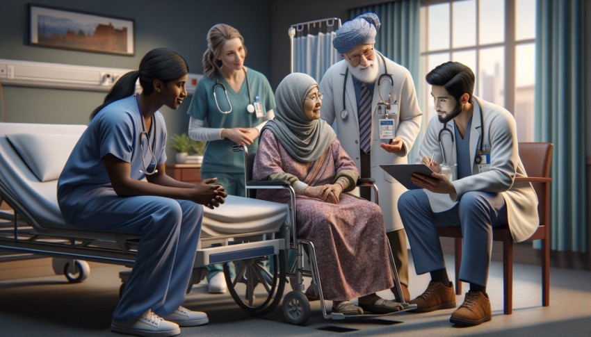 Analyze the role of technology in enhancing the effectiveness of realistic patient monitoring.