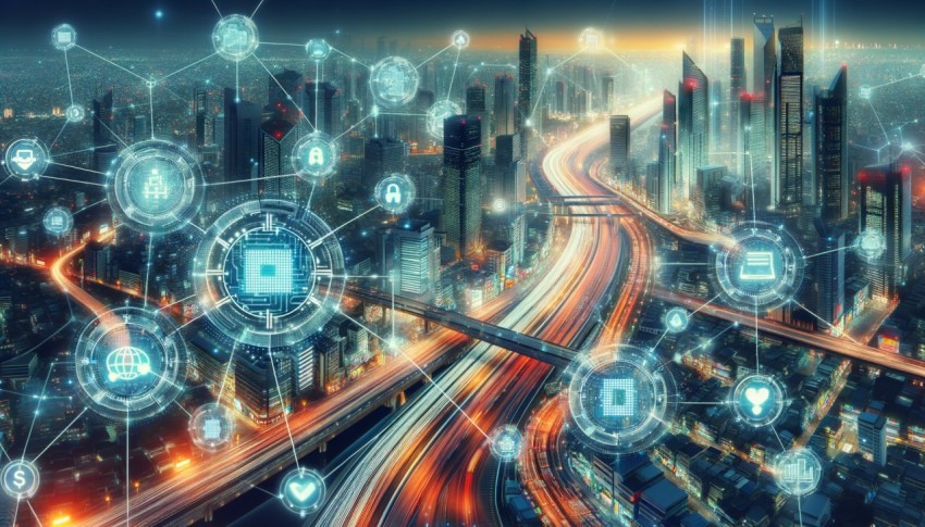 The use of Blockchain technology in data management.