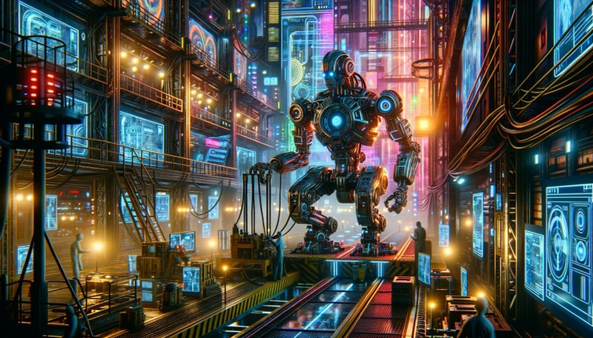 In cyberpunk, connecting brains to machines is not just a development, it has become a necessity for survival in a society where technology