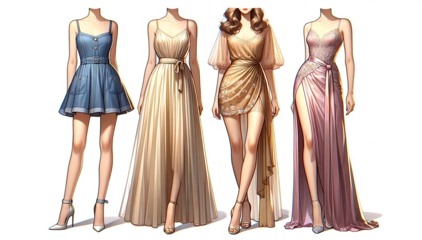 Dresses are popular in every season because they can create a formal or casual look depending on the design you choose.