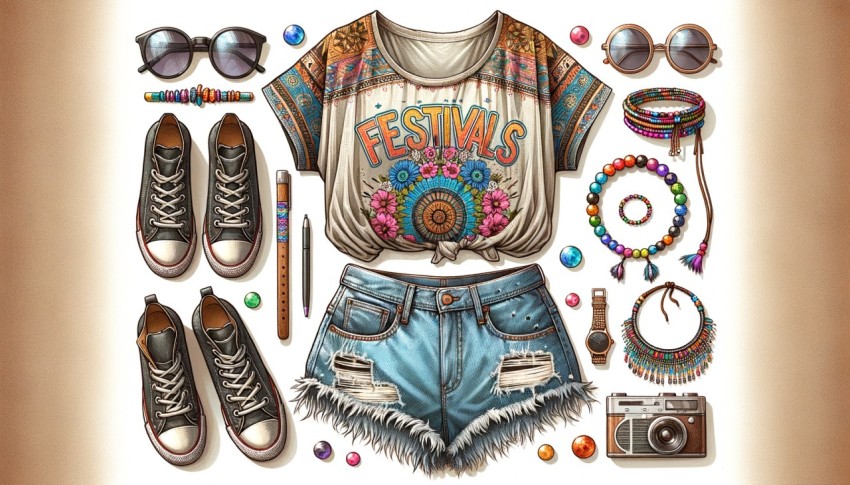 Festival fashion often reflects the special atmosphere and feelings that arise during a particular time.