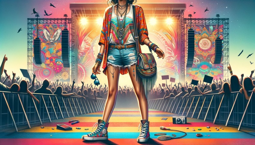 Festival fashion often reflects the special atmosphere and feelings that arise during a particular time.