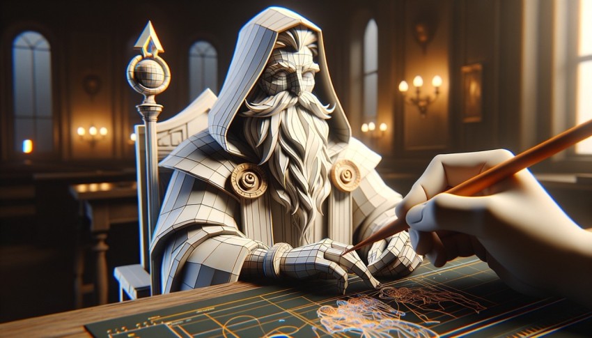 3D modeling technology makes creating characters in games or movies incredibly realistic and detailed.