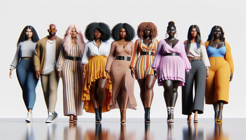 Fashion models help designers to present new collections and demonstrate the perfect way to use clothes.