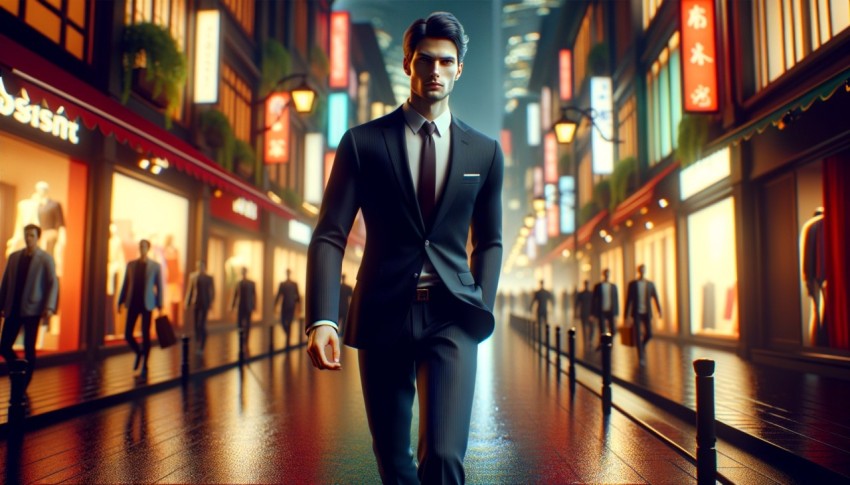 Choosing good camera angles and lighting can perfectly highlight the beauty of the model's outfit and pose.