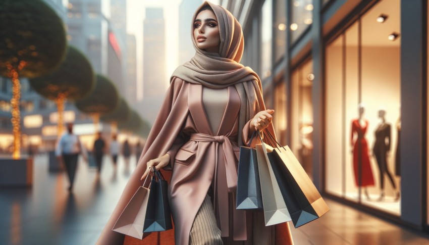 Choosing good camera angles and lighting can perfectly highlight the beauty of the model's outfit and pose.