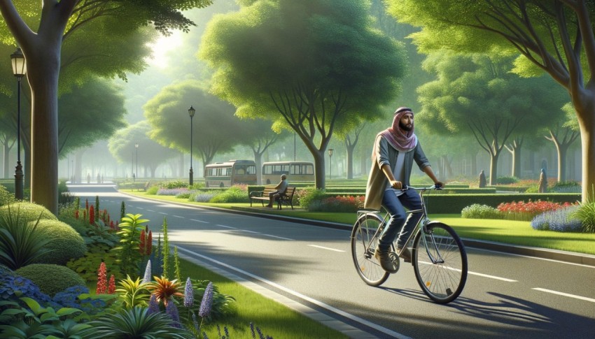 The soft lighting and quiet backdrop add depth to the model, making this image look charming and mysterious.